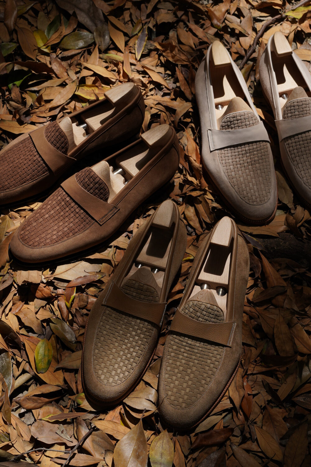 braided loafers
