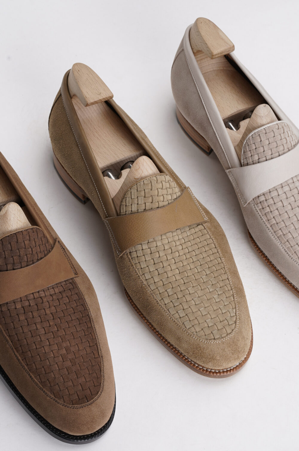 braided loafers